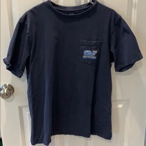 Navy Vineyard Vines Hanukkah T-shirt